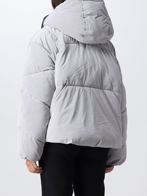 Drawcords bunda Šedá barva Ženy