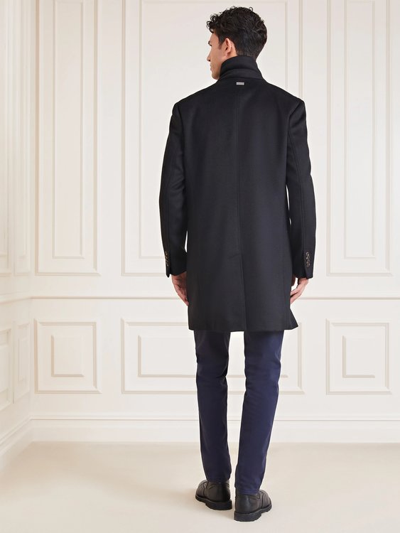 Breasted kabát – Marciano, Černá barva Muži