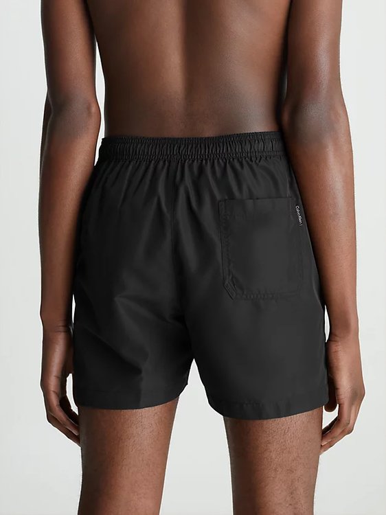 Módní CK Monogram plavky, Černá barva, 2023