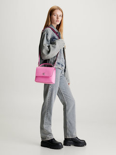 Luxusní Minimal Monogram kabelka, Růžová barva, OS