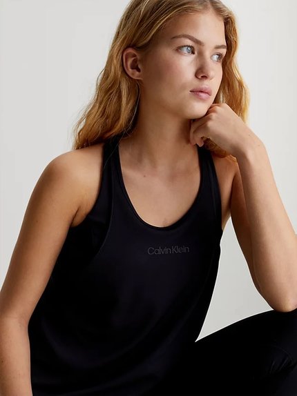 Módní Gym Tank tílko, Černá barva, 2024