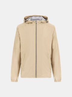 Hoodie větrovka Béžová barva Muži