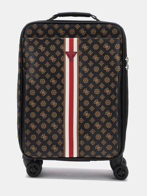 GUESS – Van Sant 4G Logo kufr, Hnědá barva