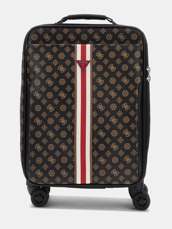 GUESS – Van Sant 4G Logo kufr, Hnědá barva