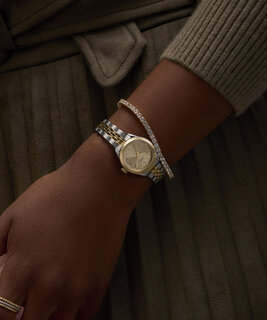 TIMEX, Stříbrná, Zlatá barva Legacy hodinky