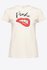 Pinko – Kiss logo triko, Bílá barva