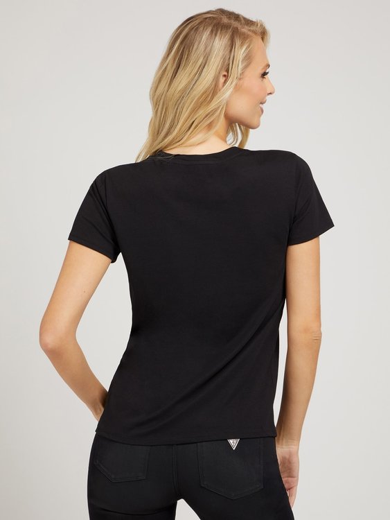 Módní Dreaming triko, Černá barva, 2022