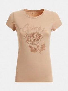 Luxusní Rose triko, Béžová barva, XS, S, M, L, XL