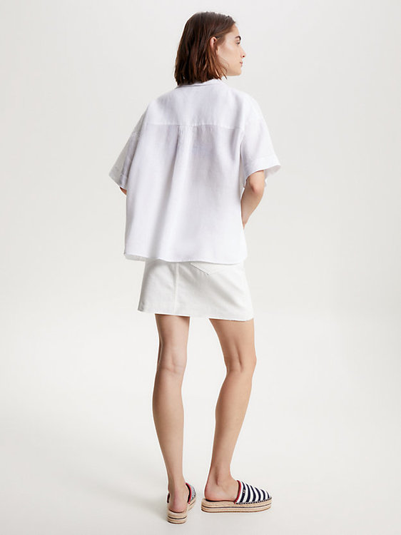 Módní WW0WW38950-YCF košile s/s, 2023