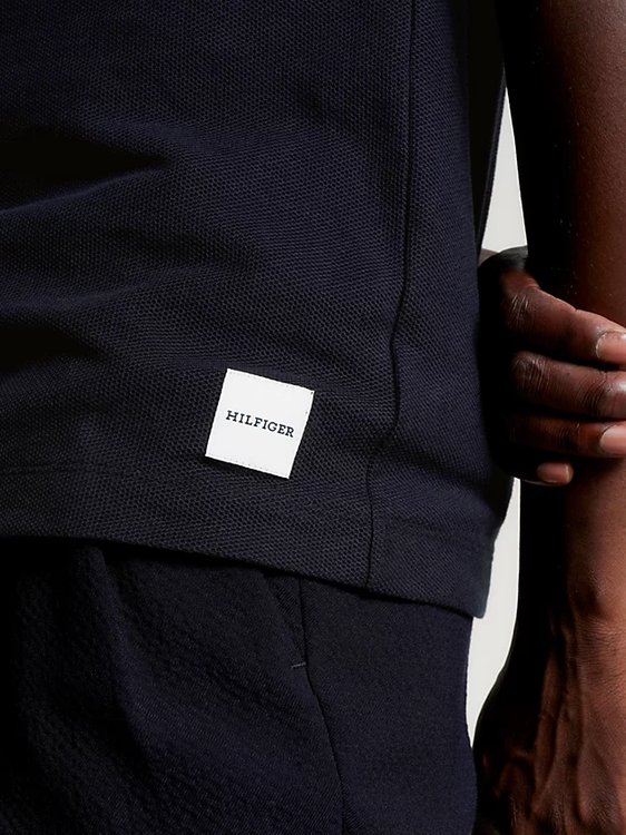 Honey Comb triko Navy barva Muži