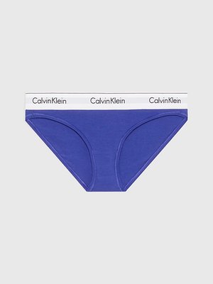 Calvin Klein Underwear – Modern Cotton bikiny, Modrá barva