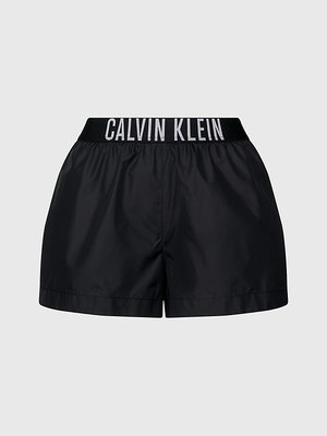 Calvin Klein Swimwear – Intense Power šortky, Černá barva