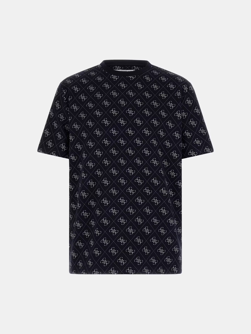 Módní Jacquard 4G Knit triko, Modrá barva, 2026