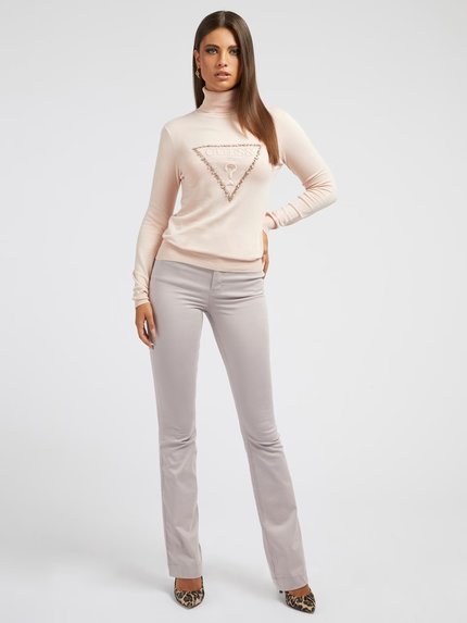 Módní Noemi svetr, Růžová barva, 2022