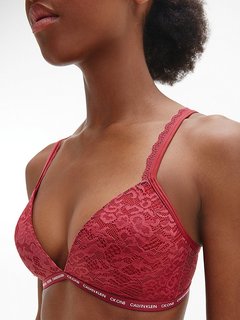 Luxusní CK One podprsenka, Červená barva, XS, S, M, L, XL