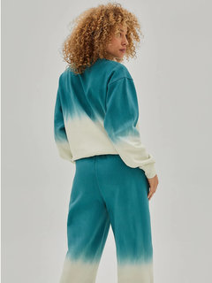 Luxusní Jessica oversized mikina, Zelená barva