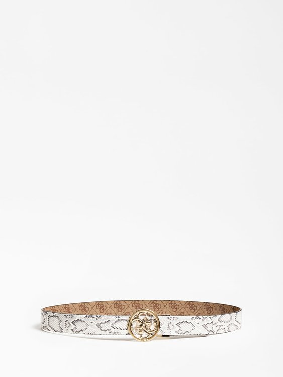 Zadie logo pásek – Guess, Bílá, Černá, Hnědá barva Ženy