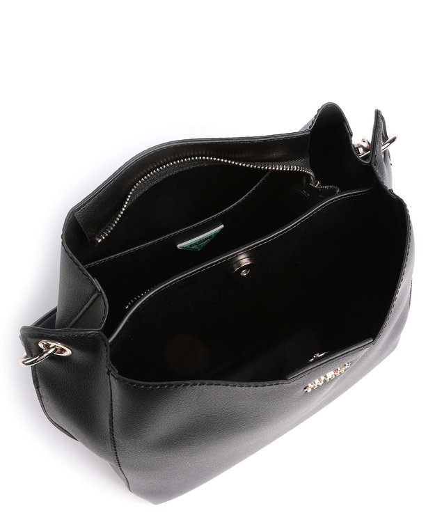 Luxusní Eco Brenton kabelka, Černá barva, T/U