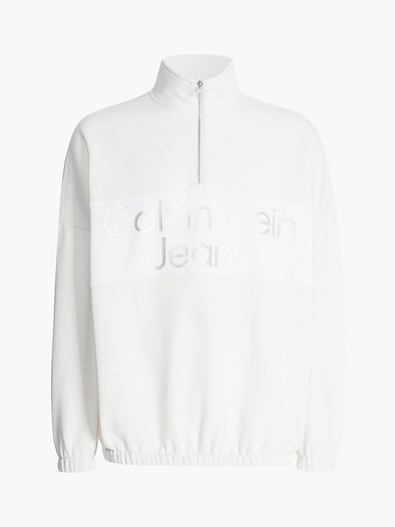 Bold Logo mikina Bílá barva Muži