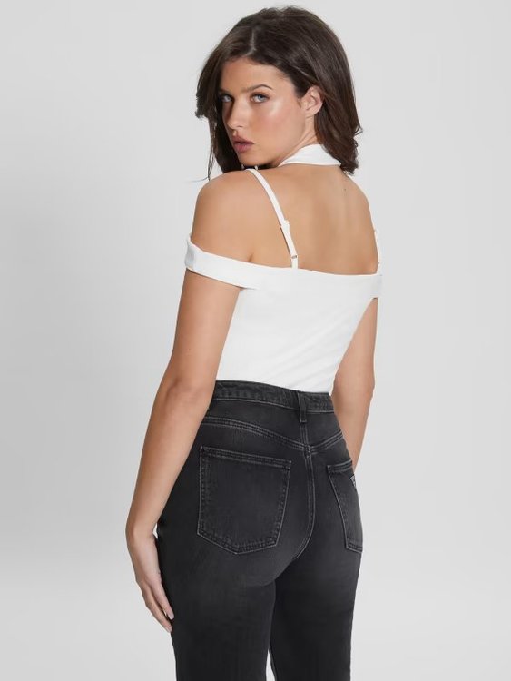 Cora body – GUESS, Bílá barva Ženy