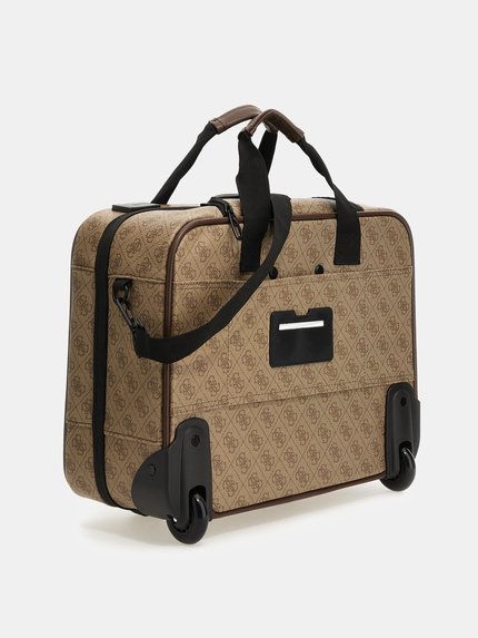 Módní Vezzola Pilot kufr, Béžová, Multi barva, 2024, 2023