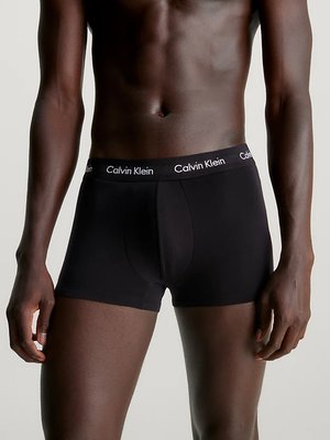 Cotton Stretch boxery 3ks – Calvin Klein Underwear, Černá, Oranžová, Růžová barva Muži