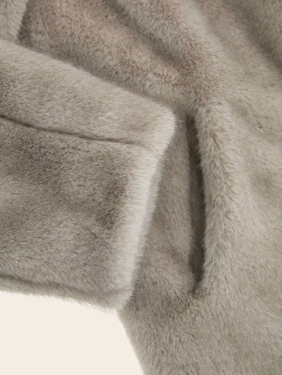 Marciano, Šedá barva Bianca Faux Fur kabát