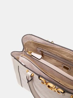 Luxusní Dagan Triple velká kabelka, Růžová barva, T/U