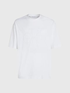 Premium Monologo triko Bílá barva Muži