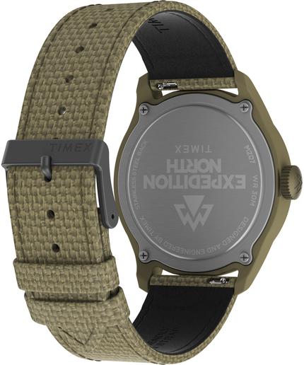 Módní Traprock hodinky, Khaki, Zelená barva, 2024