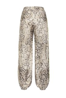 Módní Leda kalhoty, Béžová barva, 2019