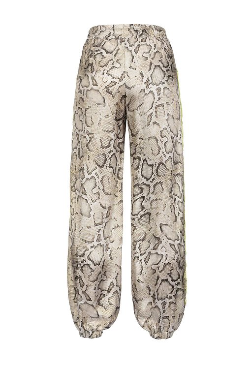 Módní Leda kalhoty, Béžová barva, 2019