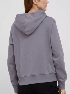 Gunmetal mikina – Calvin Klein Jeans, Šedá barva Ženy