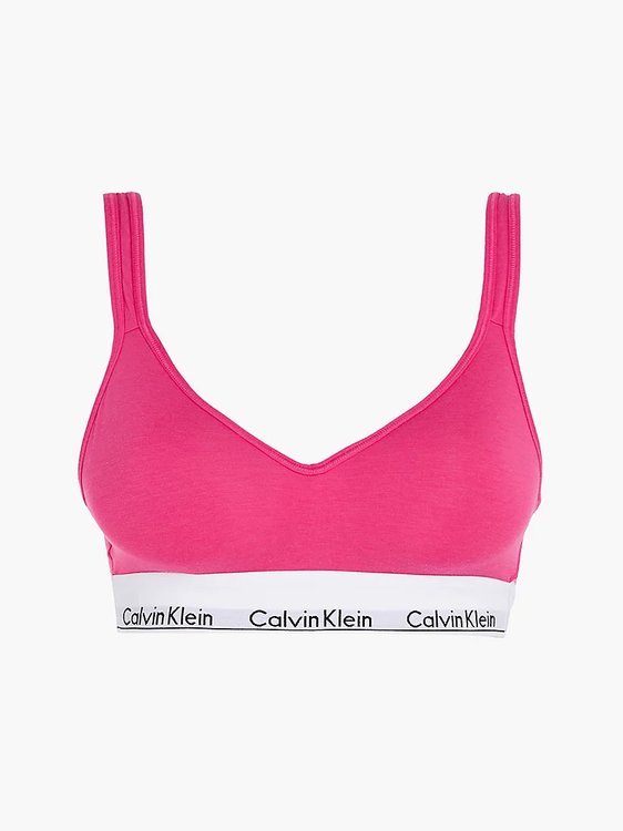 Calvin Klein Underwear – Modern Cotton braletka, Růžová barva