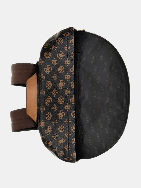 Módní Peony batoh, Hnědá barva, 2023