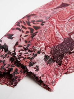 Lace Up Flared šaty Fialová barva Ženy