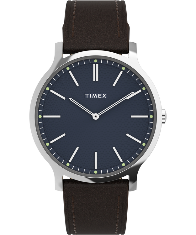 TIMEX – Trend hodinky, Černá, Stříbrná barva