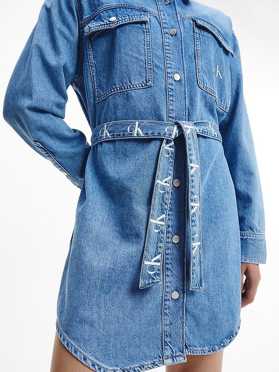 Módní J20J217824-1A4 šaty l/s, 2022