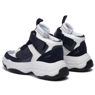 Módní Kotníkové tenisky, Bílá, Černá barva, 2019