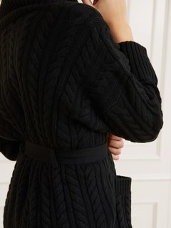 Luxusní Xian svetr, Černá barva, XS/, M/L