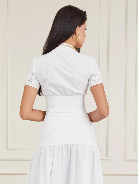 Kaia top – Marciano, Bílá barva Ženy