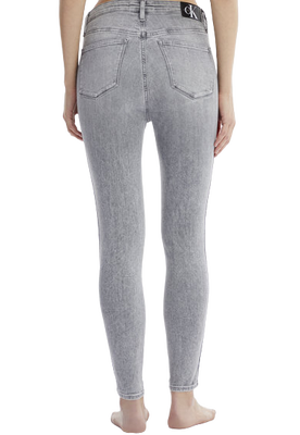 Super skinny džíny Šedá barva Ženy