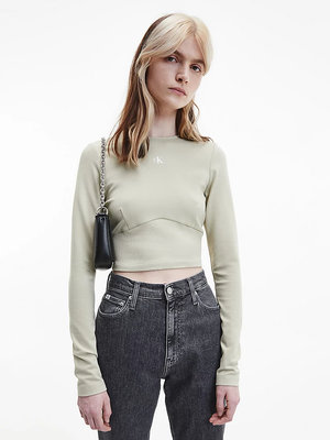 Módní Milano top, Zelená barva, 2022