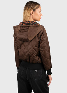 Luxusní Madeleine bunda, Hnědá barva, S, M