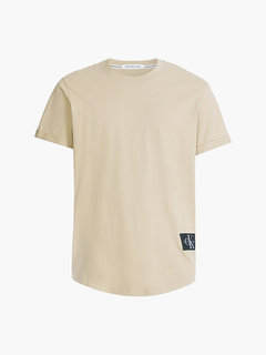 Badge triko Béžová barva Muži