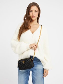 Luxusní Giully Camera crossbody, Černá barva, T/U