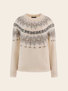 Marciano, Bílá, Krémová barva Jodie svetr