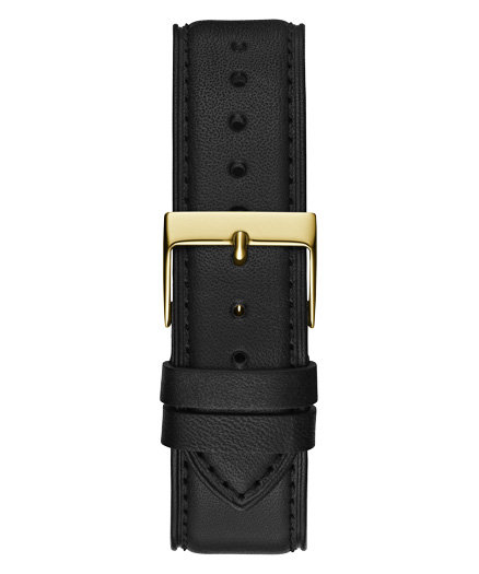 Crescent hodinky – GUESS, Černá, Zlatá barva Muži