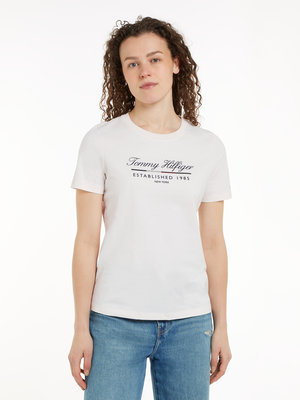 WW0WW43502-YBH triko s/s – Tommy Hilfiger Ženy