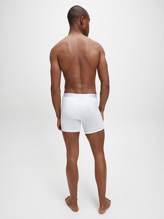 Módní Luxe boxerky, Bílá barva, BASIC                                   